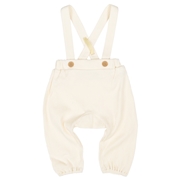 サスペンダー付パンツ　アイボリー