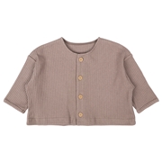 カーディガン　ブラウン