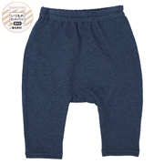 いつものモンキーパンツ　裏毛　ネイビー