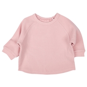 はじめてセパレートトップス　ワッフル　ピンク