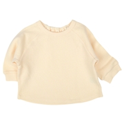 はじめてセパレートトップス　ワッフル　アイボリー