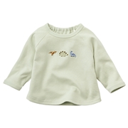 はじめてセパレートトップス　刺しゅう　グリーン