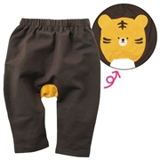 モンキーパンツ　パイルアニマル　チャコールグレー