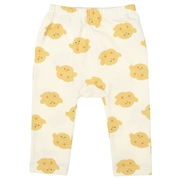 レギンス　総柄　イエロー