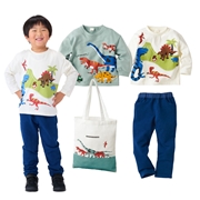 [お楽しみ袋]シンプルフリー コーディネートセット　グリーン