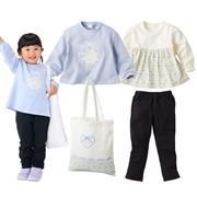 [お楽しみ袋]シンプルフリー コーディネートセット　サックス