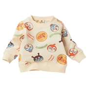 [キッズ]スウェットシャツ　総柄　アンパンマン