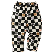 [ベビー]パンツ　アンパンマン　ブラック