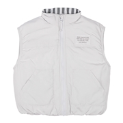 [キッズ]中綿ベスト　PCHY グレー