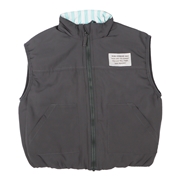[キッズ]中綿ベスト　PCHY チャコールグレー