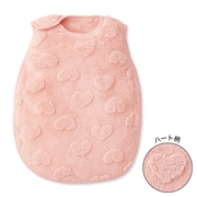 [50～80cm]スリーパー ボア ハート柄