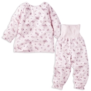 [キッズ]お着替え応援　長袖パジャマ　かぶり　ユニコーン　ピンク