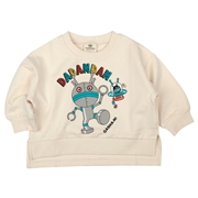 [ベビー]スウェットシャツ　ダダンダン　アイボリー