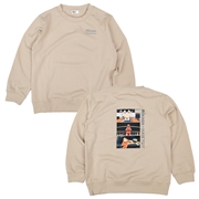 [130~150cm]スウェットシャツ　ＭＩＫＡＳＡ×ハイキュー　ベージュ