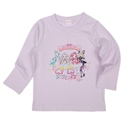 [キッズ]長袖Ｔシャツ　名探偵プリキュア!　パープル