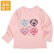 【通販限定】[キッズ]長袖Ｔシャツ　名探偵プリキュア!　ピンク
