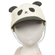 [48~54cm]キャップ　アニマル　オフホワイト