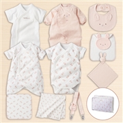 [お楽しみ袋]まるごと揃う！よくばり出産準備セット　ピンク