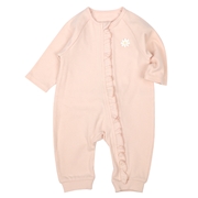 お着替えかんたんオール　ジッパー付　ピンク