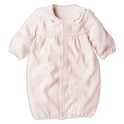 長袖ドレスオール　ふんわりやわらか　ピンク