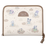 母子手帳ケース　ミッキー　ベージュ