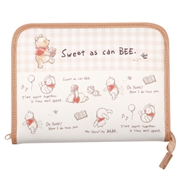 母子手帳ケース　プーさん　イエロー