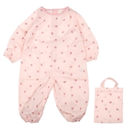 長袖砂場着　はっ水加工　ピンク