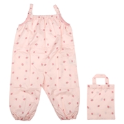 袖なし砂場着　はっ水加工　ピンク