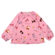 スモック　アンパンマン　ピンク