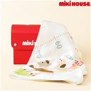 [ギフト] ガーゼバスタオルセット【BOX付き】 ホワイト[ミキハウス]