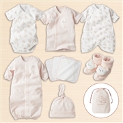 [お楽しみ袋]迷ったらまずはこれ！はじめての出産準備セット　ピンク