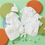 [お楽しみ袋]迷ったらまずはこれ！はじめての出産準備セット　アイボリー