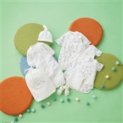 [お楽しみ袋]迷ったらまずはこれ！はじめての出産準備セット　アイボリー