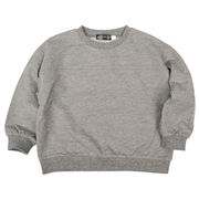 [キッズ]お悩み助け隊　防汚裏毛スウェット　泥汚れ　チャコールグレー