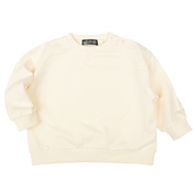 [ベビー]お悩み助け隊　防汚裏毛スウェット　泥汚れ　アイボリー