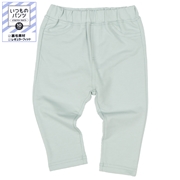 [ベビー]いつものパンツ10分丈  裏毛　レギュラー　無地 ペパーミント