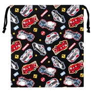 巾着Ｌ　トミカ