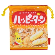 巾着　ハッピーターン