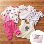 [お楽しみ袋]お着替え応援５点セット　けけちゃま　レッド