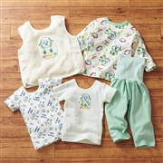 [お楽しみ袋]お着替え応援５点セット　いないいないばぁ！　グリーン[入荷案内受付中]