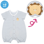 半袖プレオール　おしりモチーフ吸水速乾　ブルー