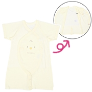 半袖　ドレスオール　肌着付　クリーム