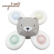 アンジェレッテ くるくるスピナー くま モカ