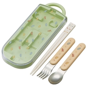 食洗機対応 スライド式トリオセット 恐竜