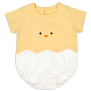 半袖　アウターロンパース　なりきりアニマル　ひよこ