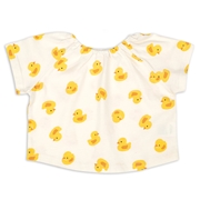 前後どちらでもＯＫＴシャツ　イエロー