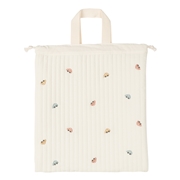 持ち手付き巾着　イブル ブルー