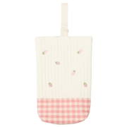 シューズバッグ　イブル切替 ピンク