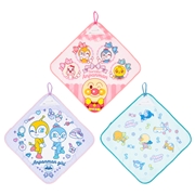 ループ付きタオル３Ｐアンパンマン　ピンク