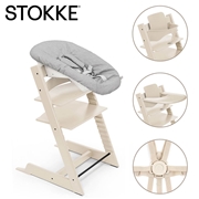 ストッケ トリップトラップ 5in1 新生児セット バニラホワイト